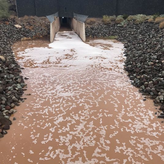 Spillway After Heavy Rain
