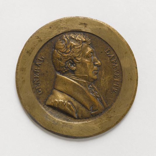 Gilbert Motier, marquis de La Fayette (1757-1834), maréchal de camp (1782), député à l'Assemblée constituante (1789-1791), commandant de la Garde nationale (1789-1791), 1830