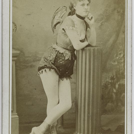 Portrait de Marie Pontoire, (actrice)