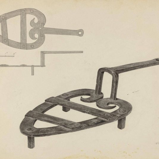 Flat Iron Holder
