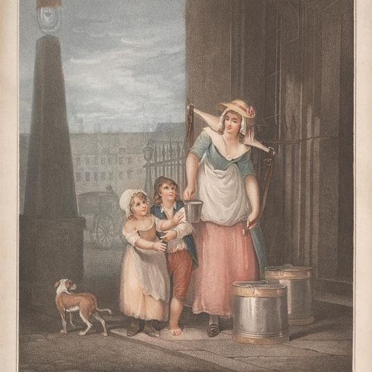 Milk below Maids