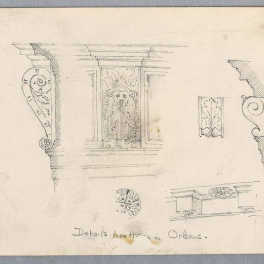 Architectural Details from House in Orléans
