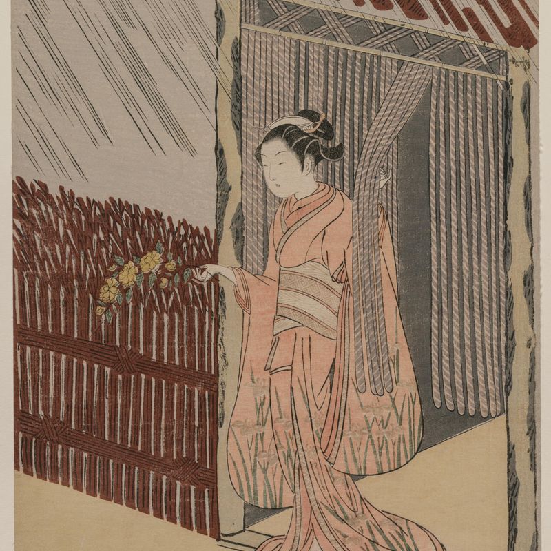 A Girl Dressing in Pink