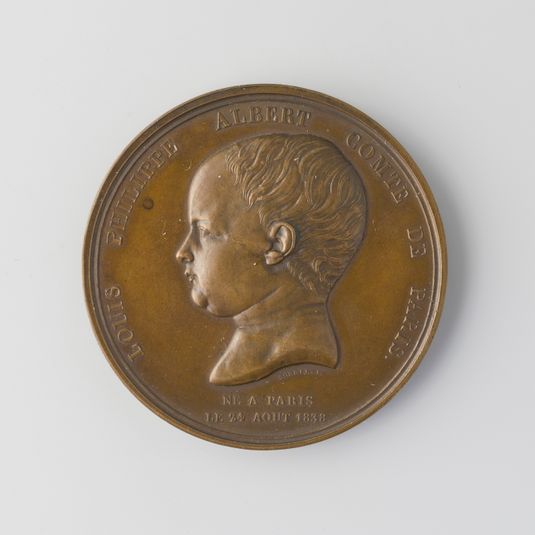 Louis-Philippe-Albert d'Orléans, comte de Paris (1838-1894), 1838