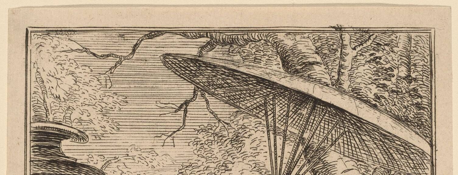 Young Woman Holding a Parasol