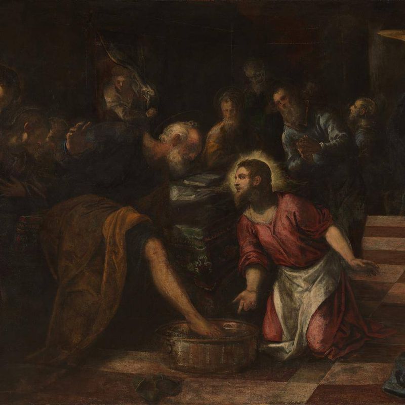 Christ washing the Feet of the Disciples