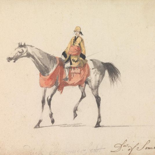 The Duke of Somerset on Horseback