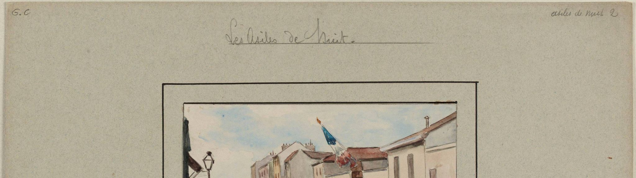 Asile Nicolas Flamel, pour hommes, rue du Château des Rentiers