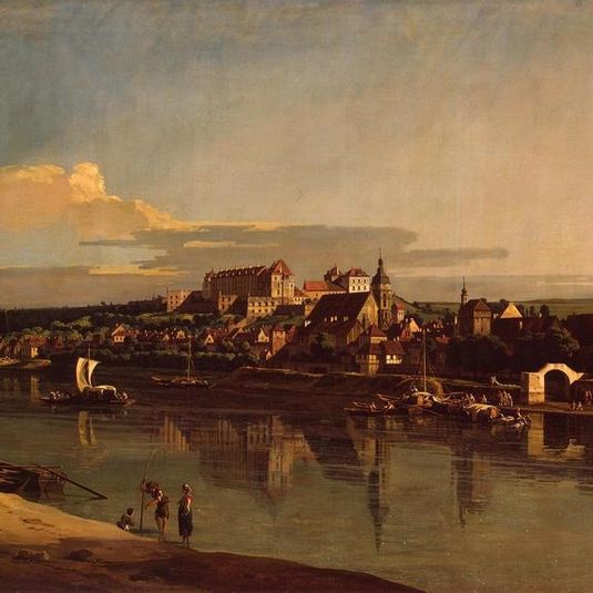 View of Pirna from the Right Bank of the Elba