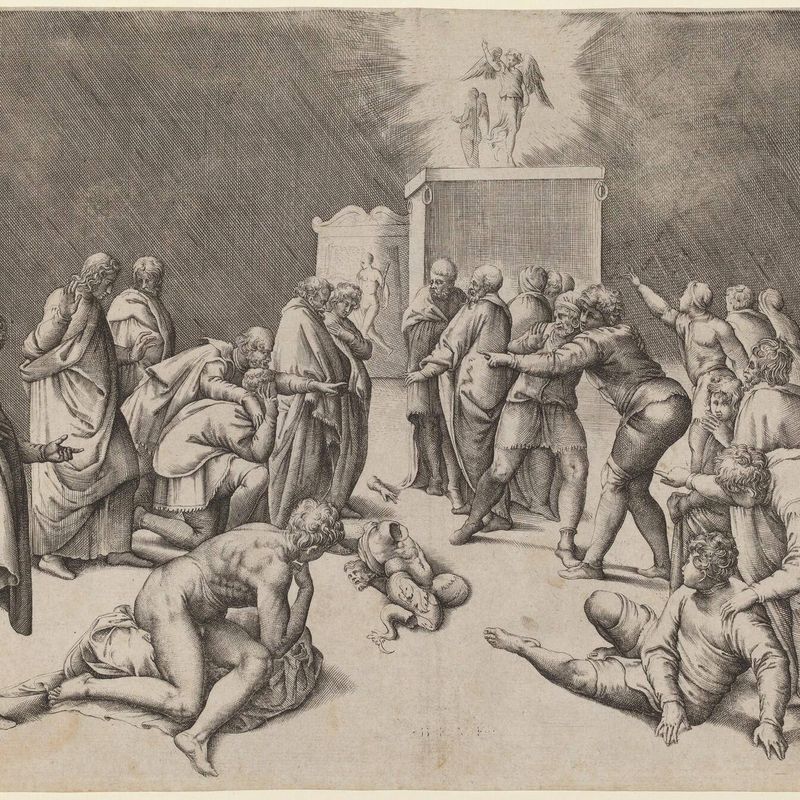 The Ark of the Lord in the Temple of Dagon