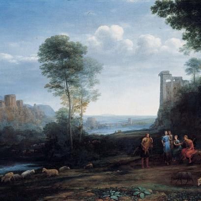 Pastoral Landscape by le Lorrain