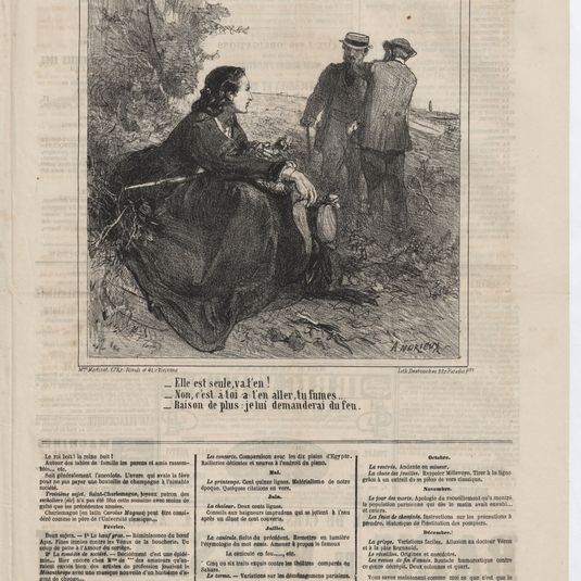 Le Charivari, trente-troisième année, lundi 25 avril 1864