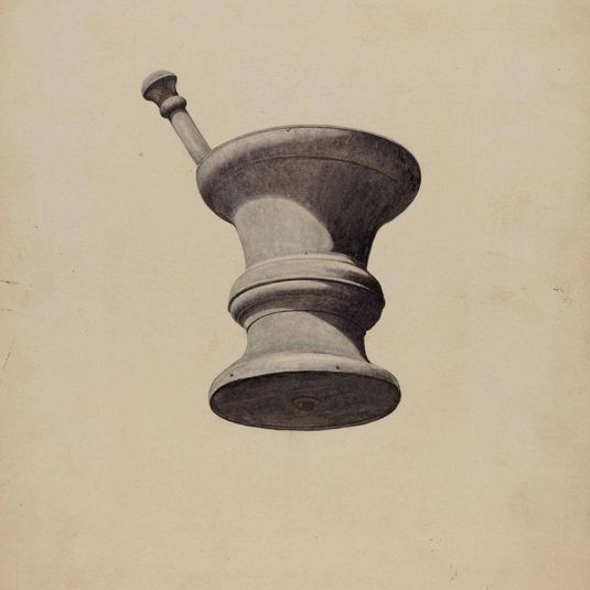 Mortar and Pestle Sign
