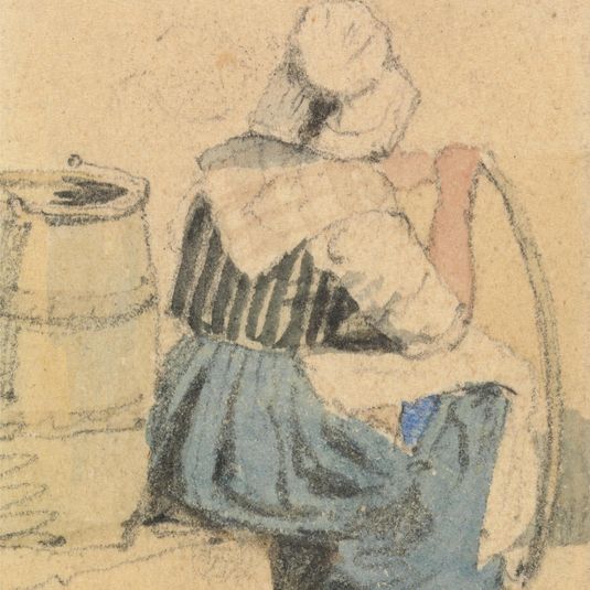 A Seated Peasant Woman