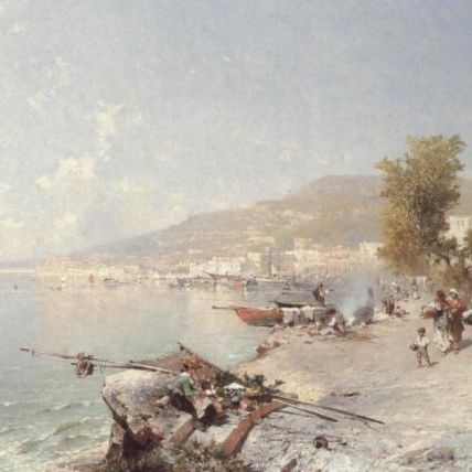 Vietri Sul Mare, Looking Towards Salerno