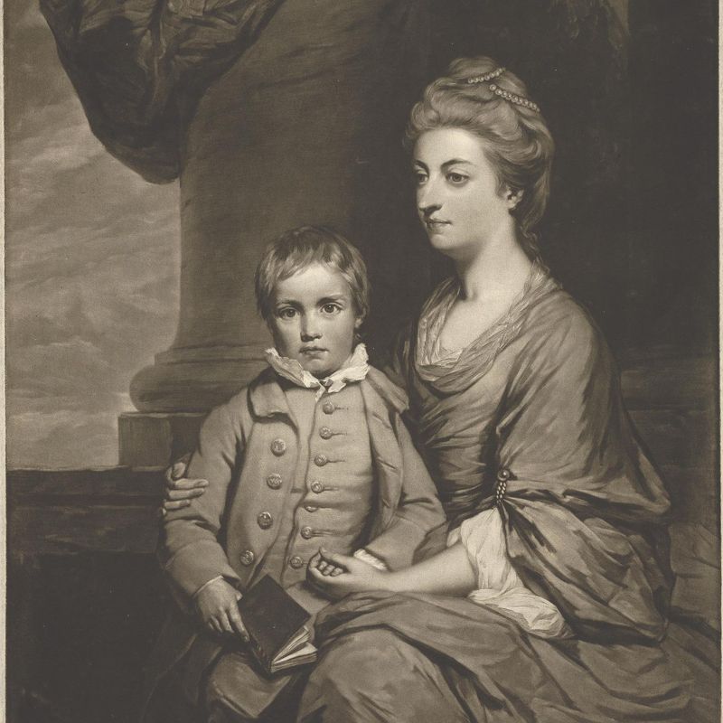Elizabeth, Countess of Pembroke, and the Rt. Honble. George, Lord Herbert