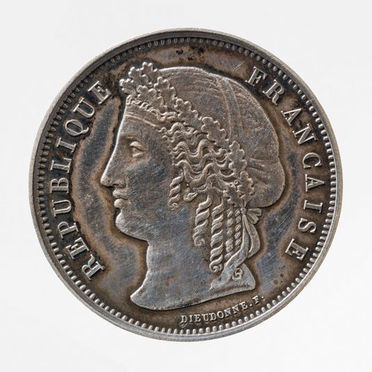 Essai pour la pièce de 5 francs, 1848