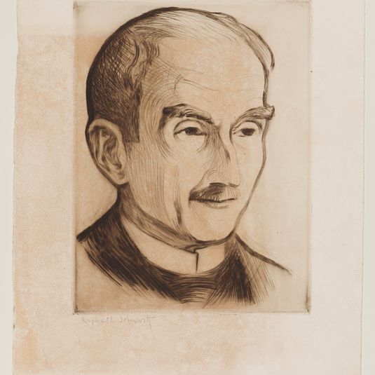 Portrait du philosophe Henri Bergson
