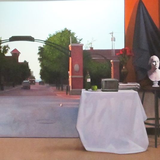 Still Life with Cityscape #1