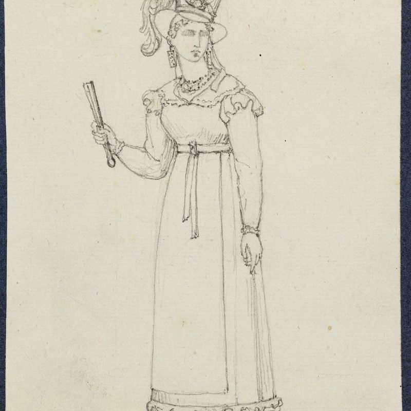 Fille des environs de Florence (Terrazzane)