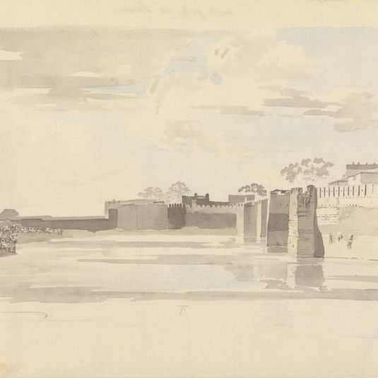 The East Gate at Tanjore (S. India)