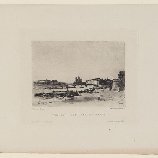 Vue de Notre-Dame de Paris [Notre-Dame de Paris, Livre III, Chapitre I]
