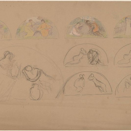 Studies for Lunettes