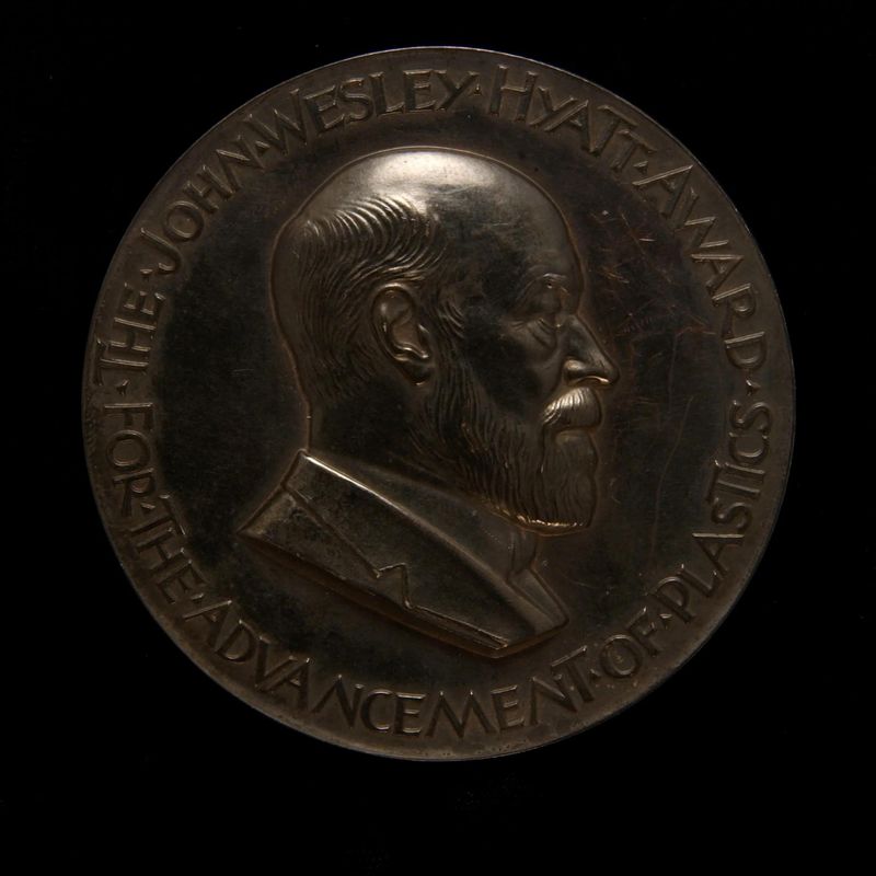 John Wesley Hyatt Award Medal (obverse)