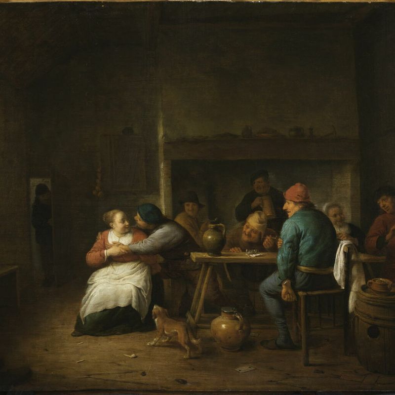 Interior of a tavern