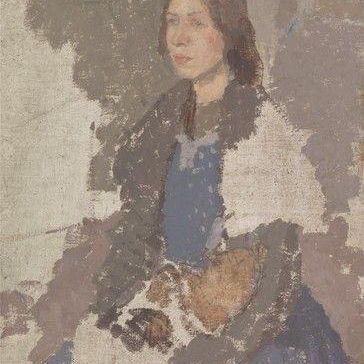Young Woman Holding a Cat