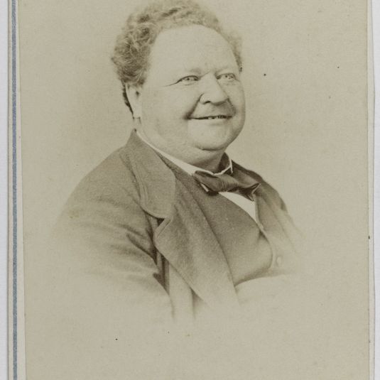 Portrait de Pradeau Etienne, (1817-1895), (acteur, chanteur)