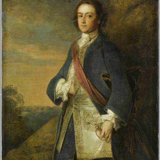Portrait of a man formerly known as the portrait of an English officer