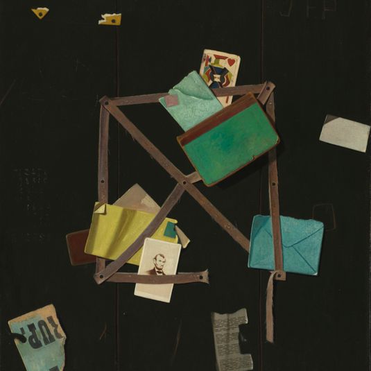 Card Rack with a Jack of Hearts