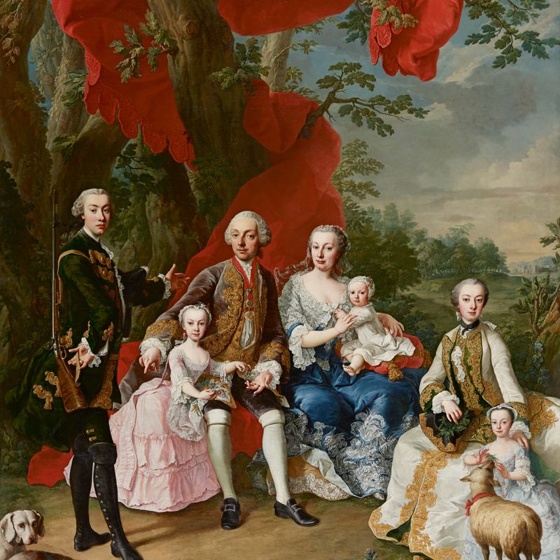 The Family of Count Nikolaus Pálffy von Erdöd