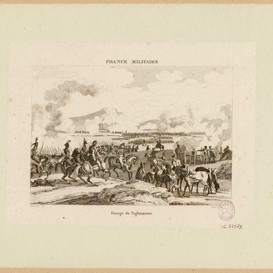 France militaire. / Passage de Tagliamento.