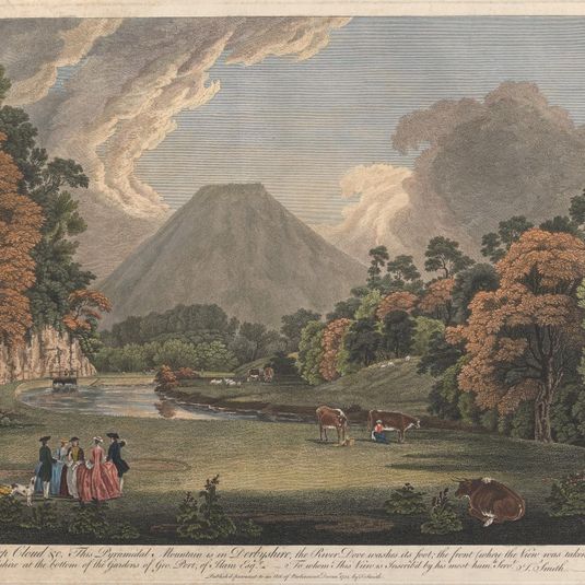 Thorp Cloud &c., Pyramid Mountain in Derbyshire