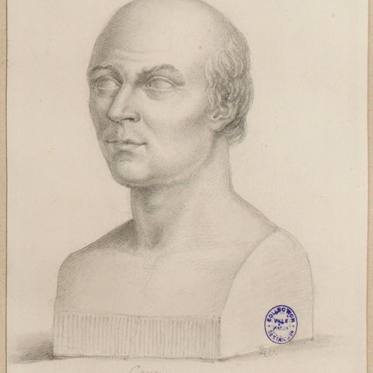 Portrait de Cruci, architecte du théâtre de Nantes