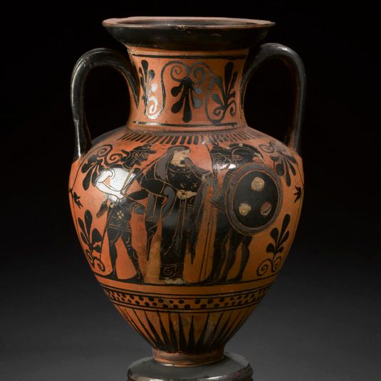 9. Amphora showing Herakles and the Amazons, c.550–500 BC Inspired by Nature