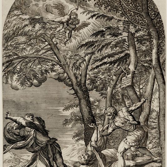 Martyre de saint Pierre (de Vérone, de l'ordre des Frères Prêcheurs) d'après Titien