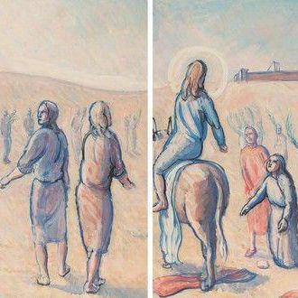 The Triumphal Entry (Left)