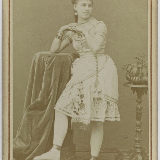 Portrait de Piron, (danseuse)