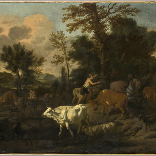 Landscape and animals