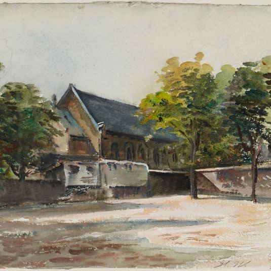Vue de la chapelle du petit séminaire, rue Notre-Dame-des-Champs