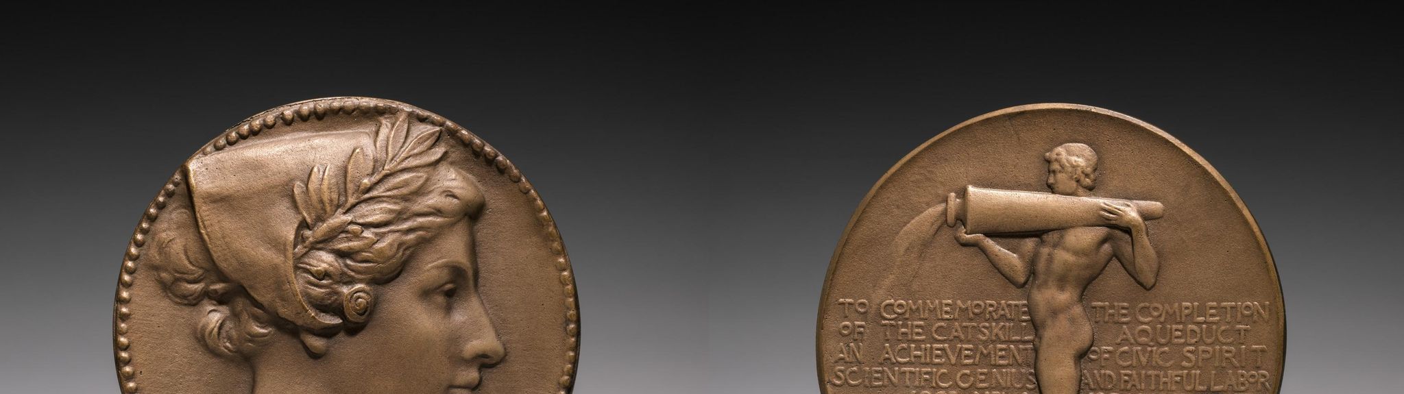 Medal Commemorating the Completion of Catskill Aqueduct