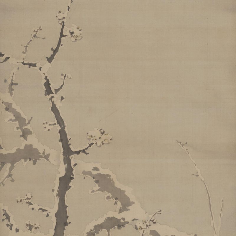 Plum Blossoms in Snow