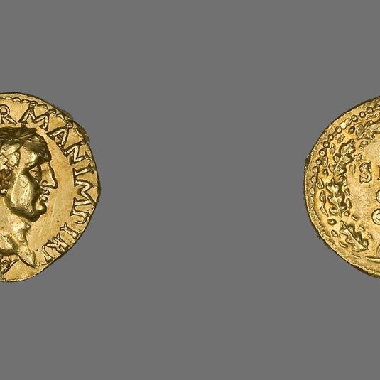 Aureus (Coin) Portraying Emperor Vitellius