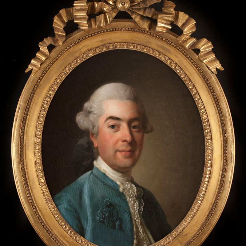 Portrait de Charles-Marin de La Haye des Fossés, fermier général du roi (1736-1790)