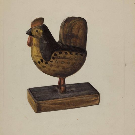 Pa. German Toy Rooster