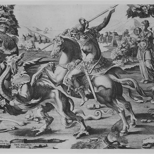 St George Killing the Dragon