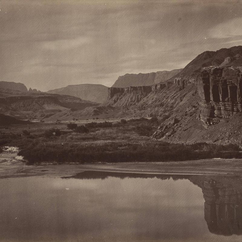 Looking Across the Colorado River to Mouth of Paria Creek